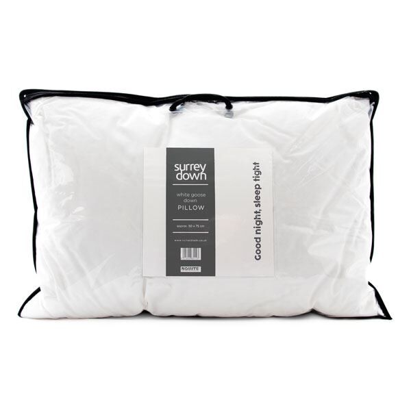Surrey Down Home White Goose Down Pillows