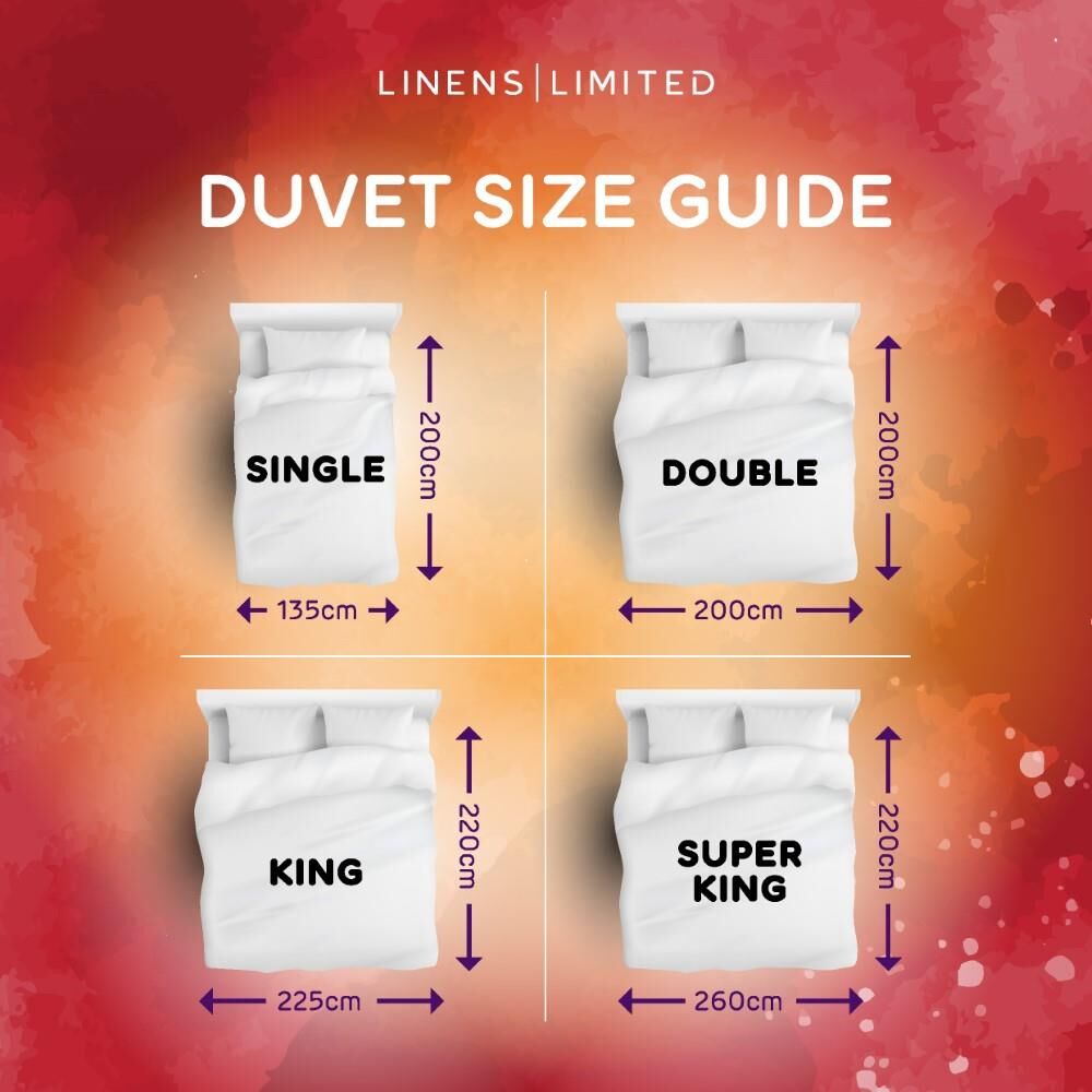 Linens Limited Polycotton Hollowfibre Non-Allergenic Duvet