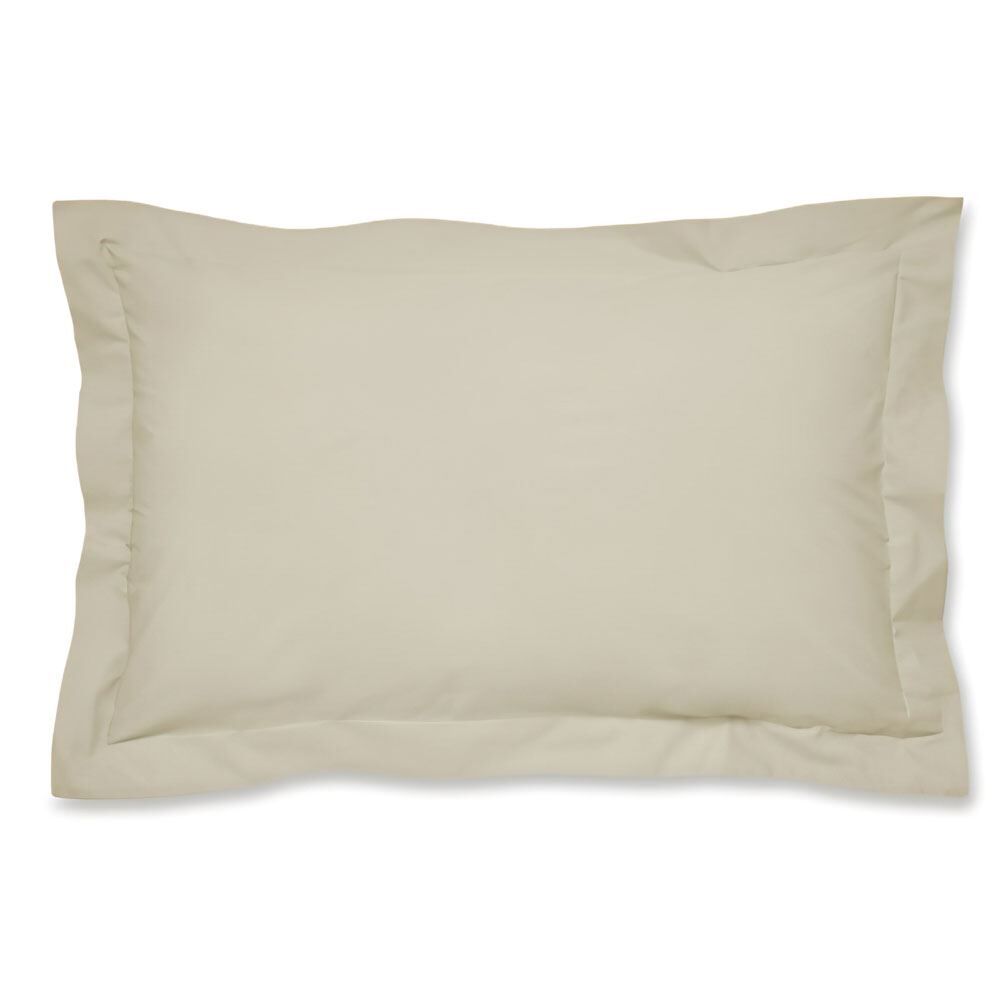 Catherine Lansfield Easy Iron Percale Oxford Pillow Cases, Pair
