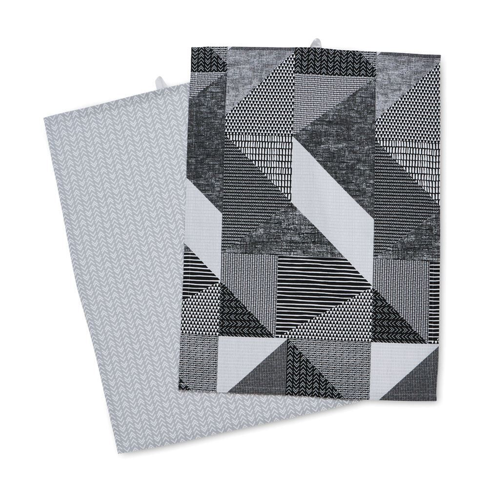 Catherine Lansfield Larsson Geo 100% Cotton Tea Towel