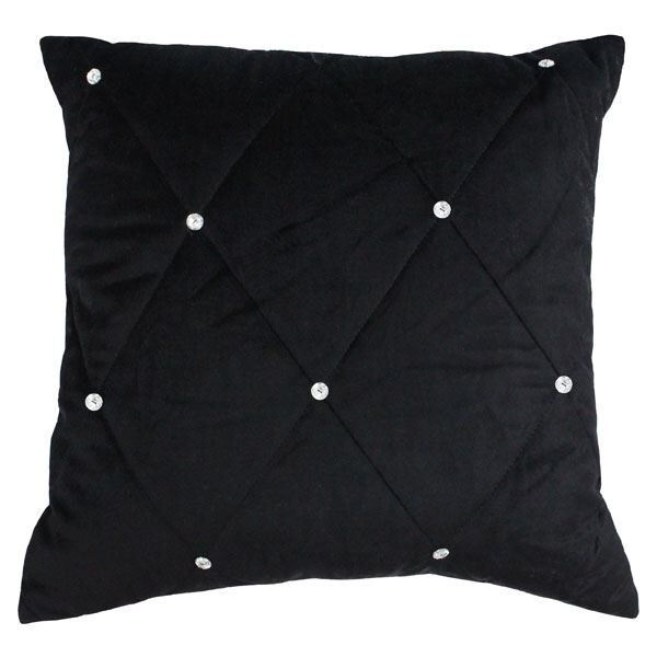 Riva Paoletti New Diamante Quilted Cushion Cover