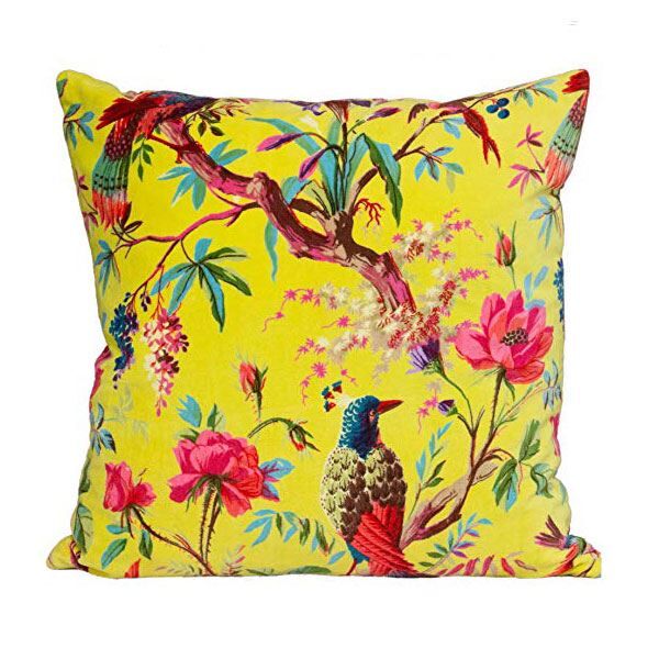 Riva Paoletti Paradise Faux Velvet Cushion Cover, 50 x 50 Cm