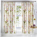 Dreams & Drapes Spring Glade Floral Pencil Pleat Lined Curtains, Multi, 66 x 72 Inch