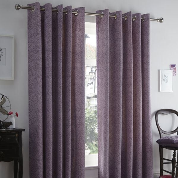 Dreams & Drapes Hanworth Thermal Eyelet Lined Curtains, 66 x 72 Inch