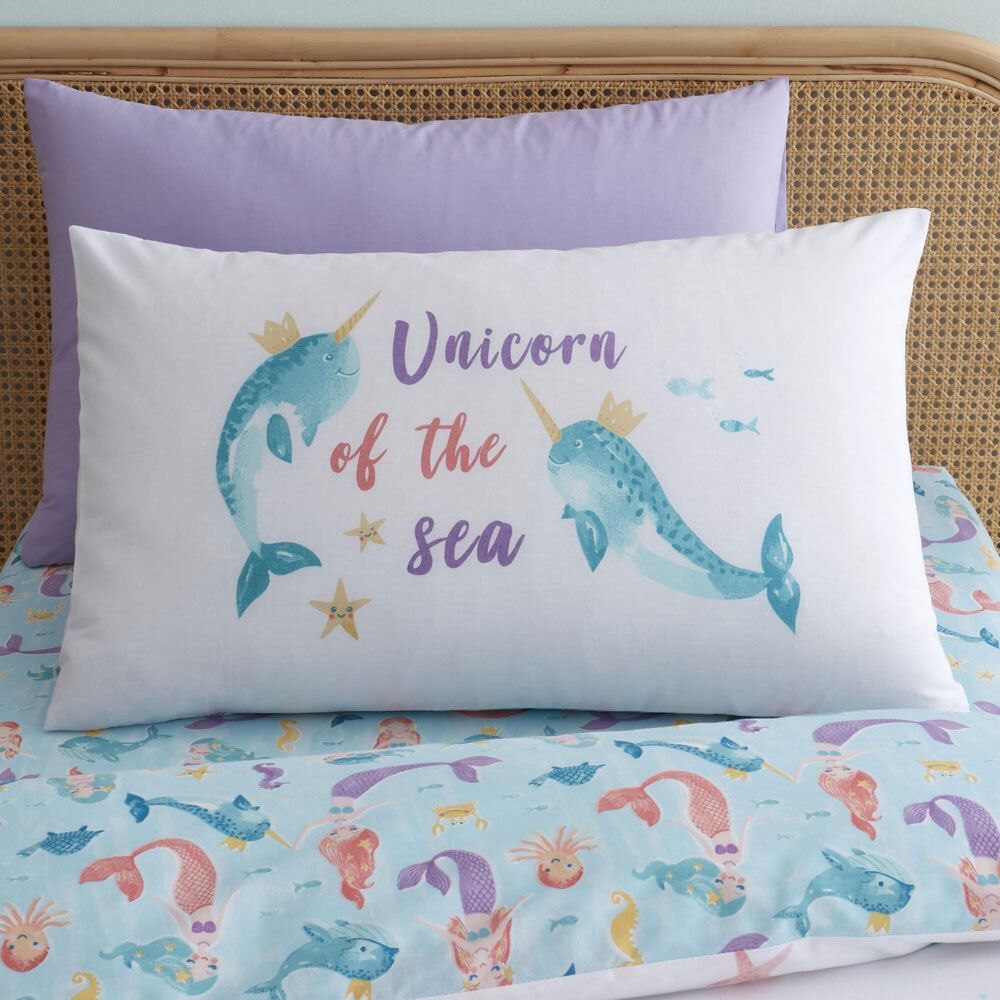 Bedlam Kids Underwater World Print Duvet Cover Set