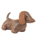 Paoletti Dexter Dachshund Heavy Weight Door Stop, Sand, Brown