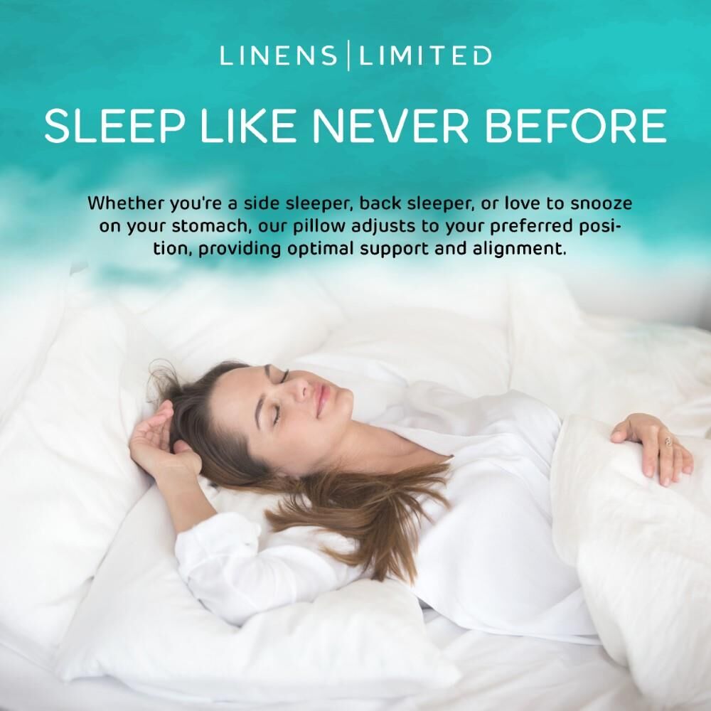 Linens Limited Cloud Comfort Non-Allergenic Hollowfibre Pillows