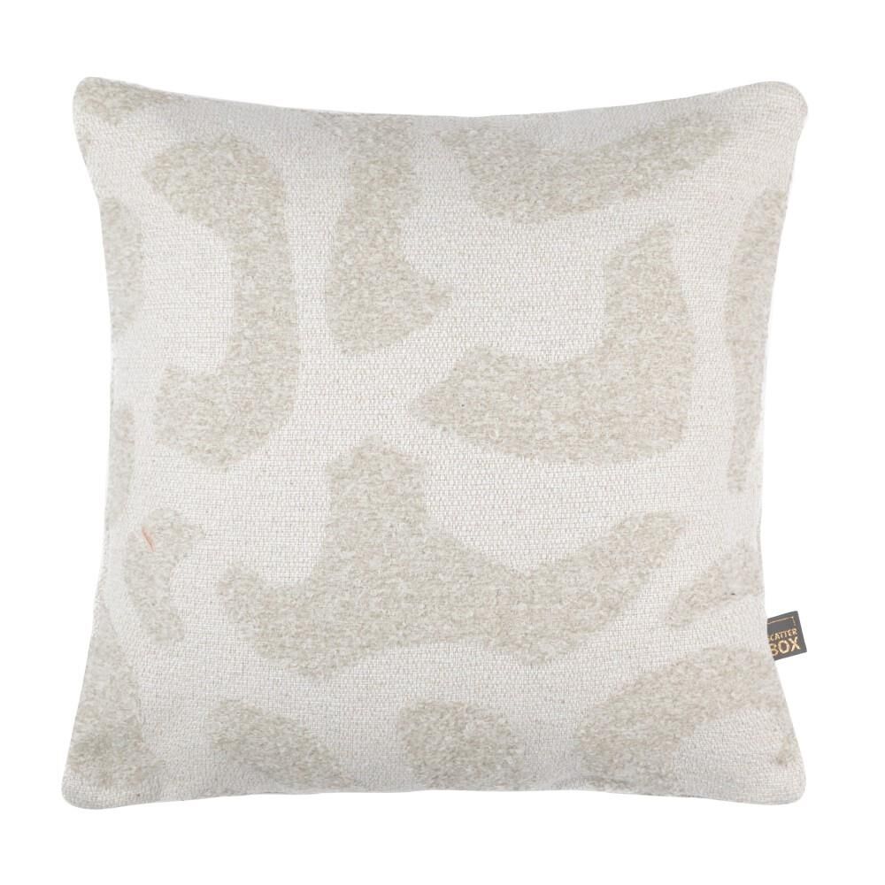 Scatter Box Merrick Abstract Textured Feather Filled Cushion