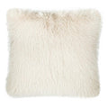 Scatter Box Sloane Faux Fur Feather Filled Cushion, Mink, 45 x 45 Cm