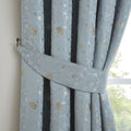 Curtina Renata Floral Jacquard Weave Curtain Tie Back