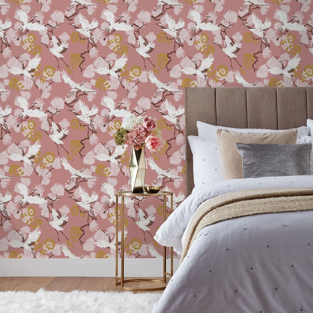 Furn Demoiselle Botanical Printed Wallpaper