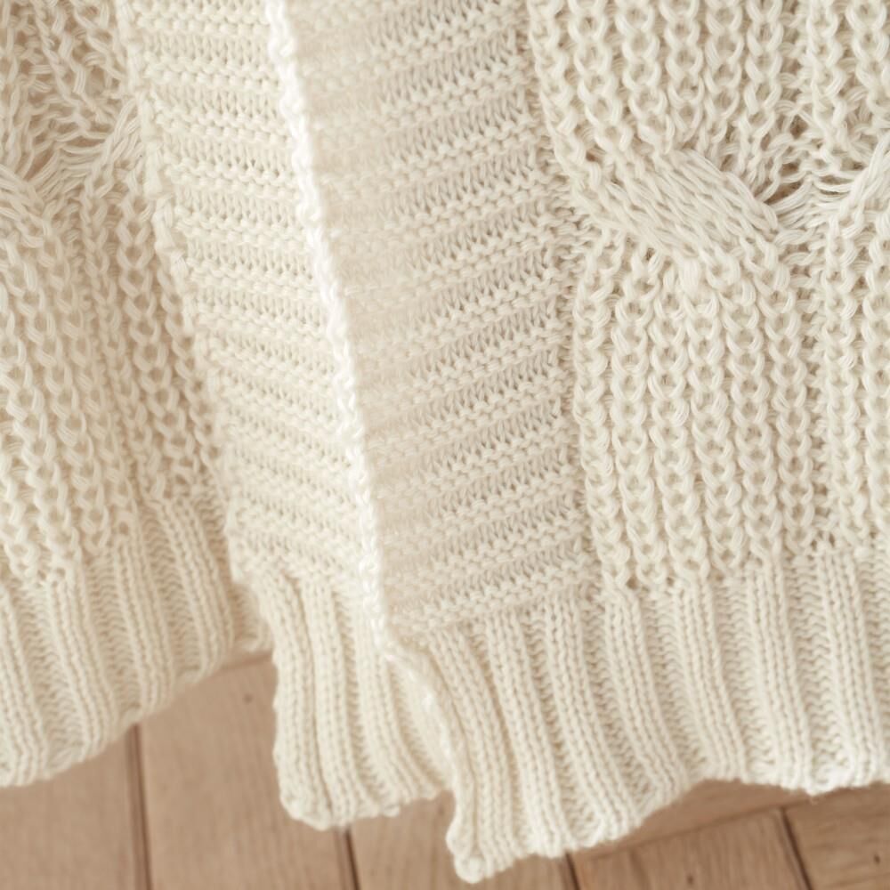 Catherine Lansfield Chunky Marl Knit Cosy Throw