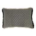 Paoletti Tangier Geometric Woven Cushion Cover