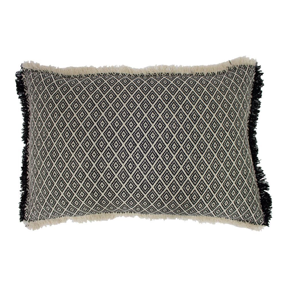 Paoletti Tangier Geometric Woven Cushion Cover