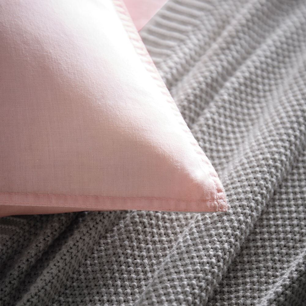 Appletree Cassia 180 Thread Count 100% Cotton Percale Duvet Cover Set