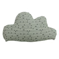 Little Furn Cloud Print 100% Cotton Shaped Filled Cushion