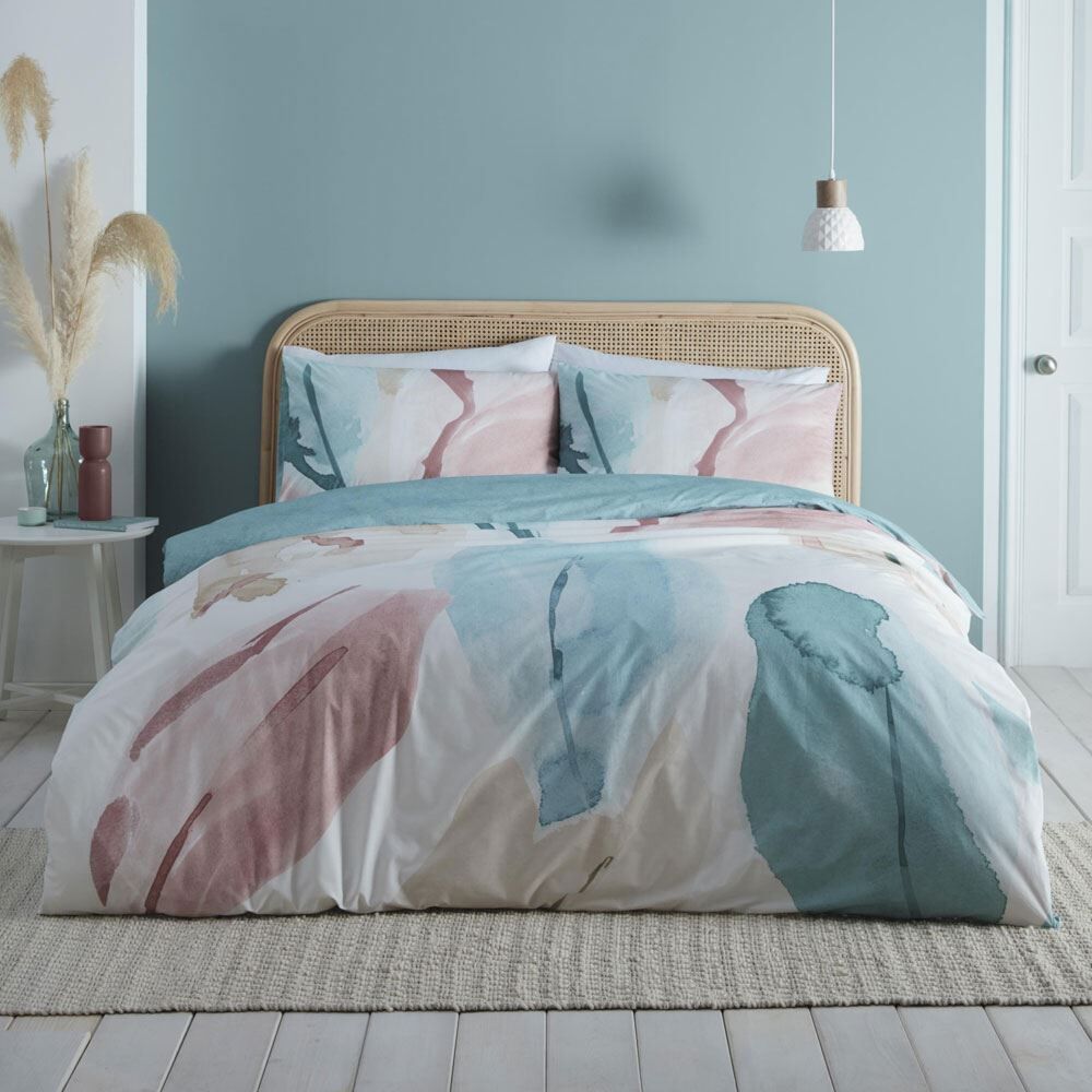 Appletree Style Lyla Floral Print 100% Cotton Duvet Cover Set