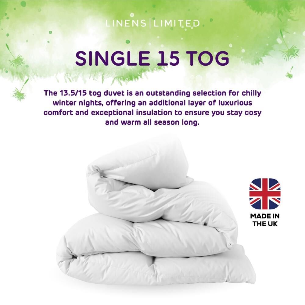 Linens Limited Allergy Fresh Anti Allergy Hollowfibre Duvet