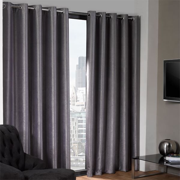 Eco Logan Thermal Blackout Eyelet Lined Curtains