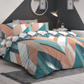 Fusion Anderson Chevron Print Easy Care Reversible Duvet Cover Set
