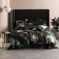 Linen House Winona Floral 100% Cotton Duvet Cover Set, Ivy