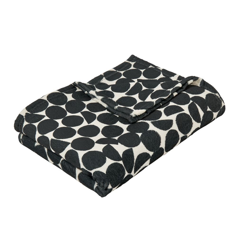 Fusion Ingo Geometric Print Soft Touch Fleece Throw