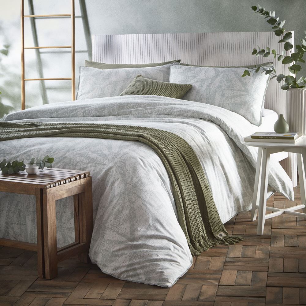 Appletree Loft Addie Abstract Floral Print 100% Cotton Duvet Cover Set