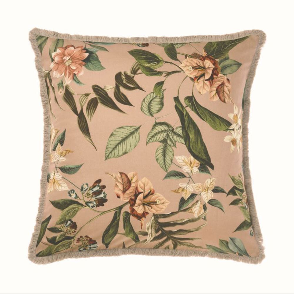 Linen House Anastacia Botanical Print 100% Cotton Continental Pillow Case, Multi
