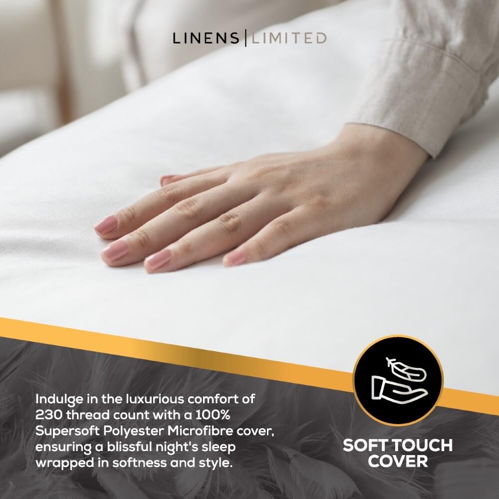 Linens Limited Luxurious Feels Like Down Microfibre Duvet