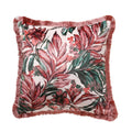 Scatter Box Juniper Fringed Velvet Feather Filled Cushion, 45 x 45 Cm