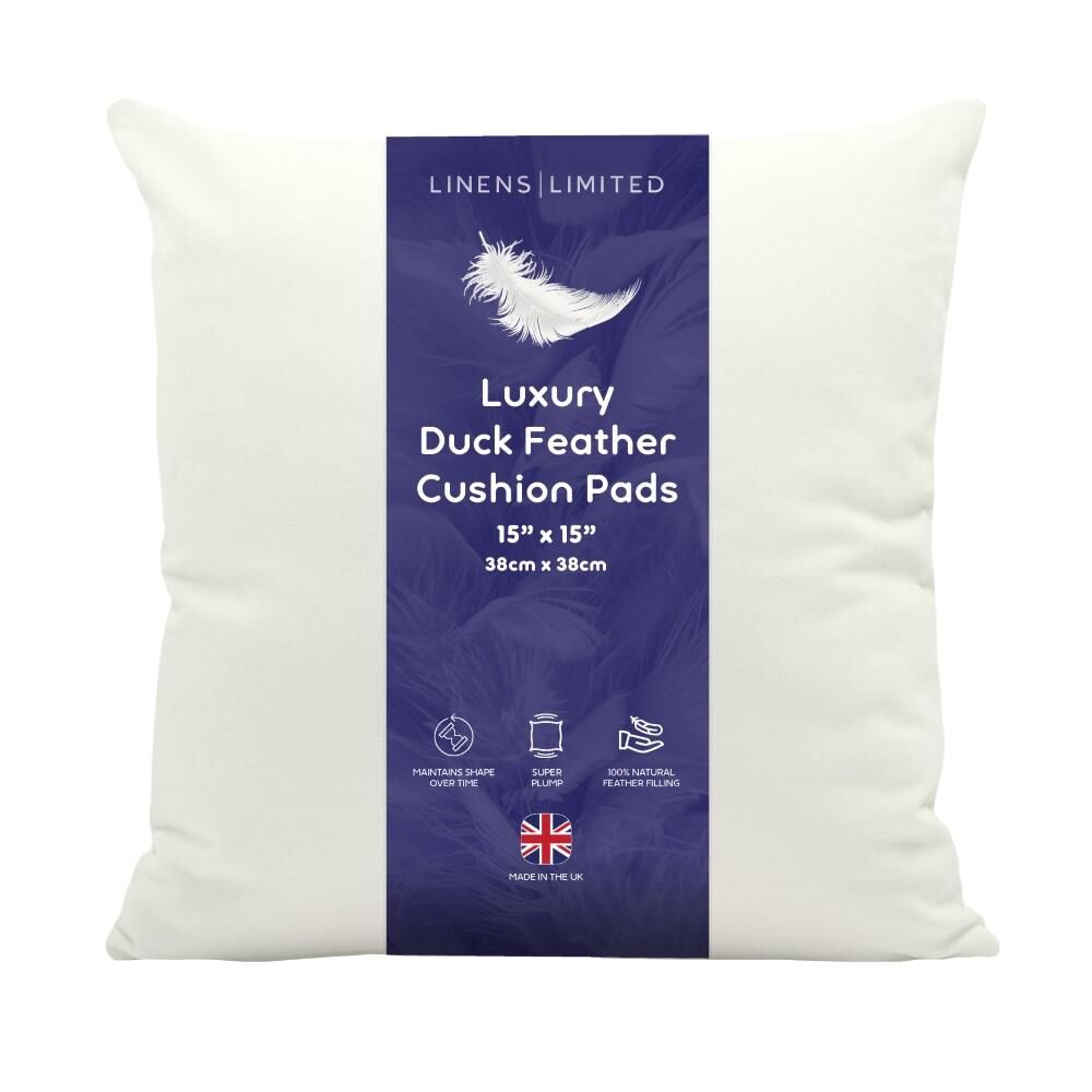 Linens Limited Natural Duck Feather Cushion Inner Pads