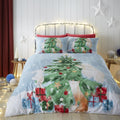 Fusion Christmas Winter Friends Easy Care Duvet Cover Set