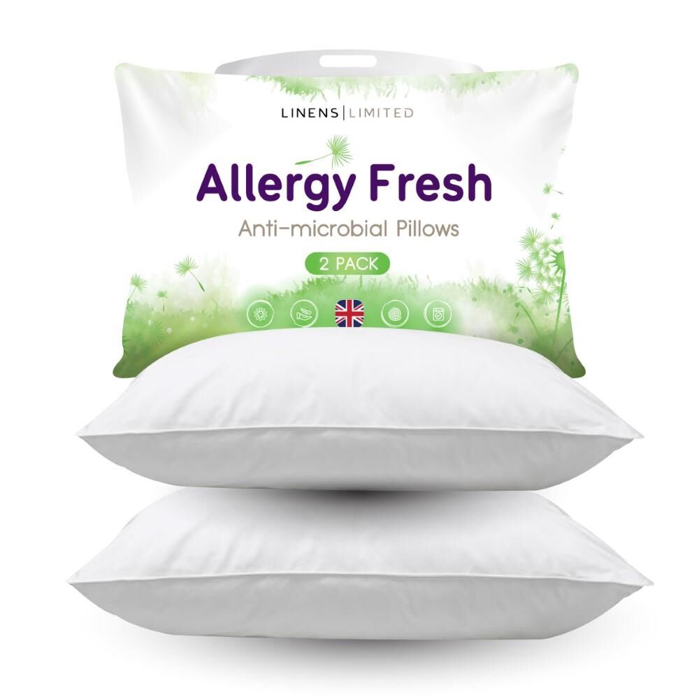 Linens Limited Allergy Fresh Anti Allergy Hollowfibre Pillows