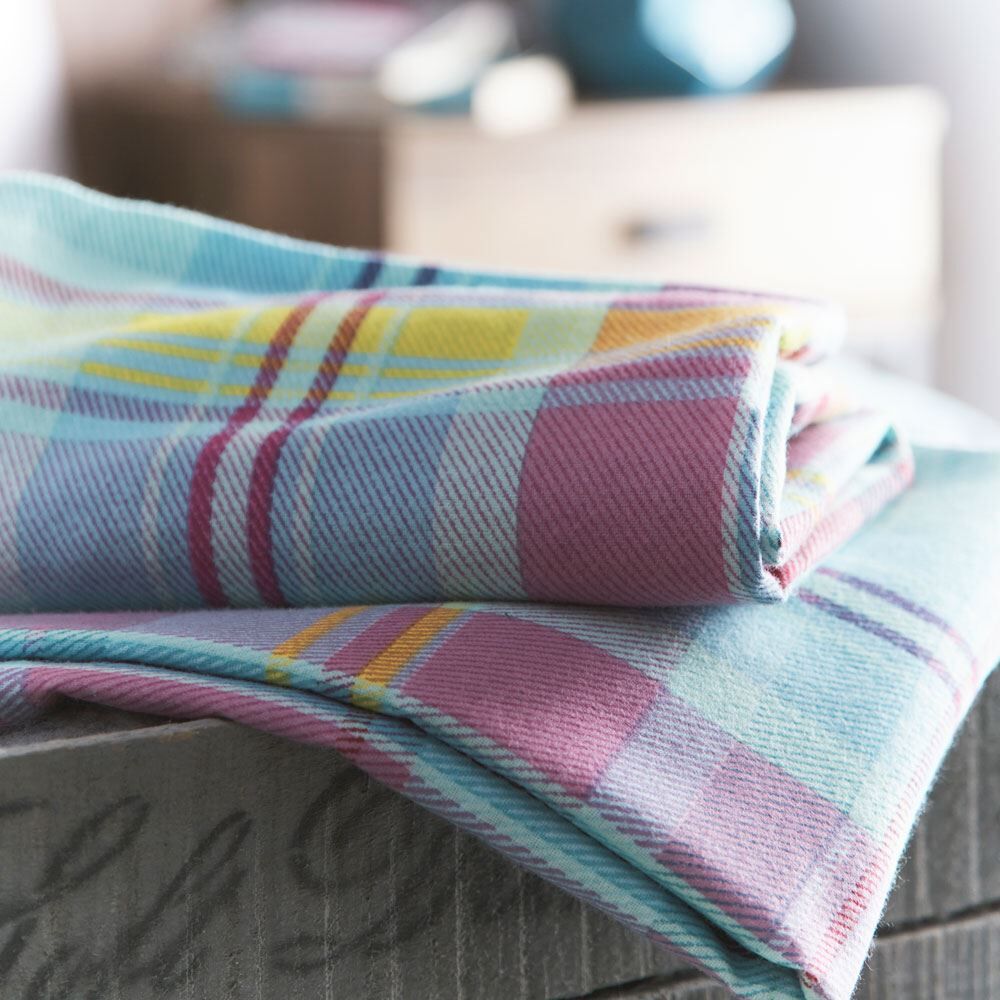 Appletree Hygge Applecross Check 100% Brushed Cotton Duvet Cover Set