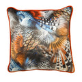 Scatter Box Wilde Velour Piped Feather Filled Cushion, 45 x 45 Cm