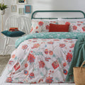 Furn Amreli Floral Print Reversible Duvet Cover Set