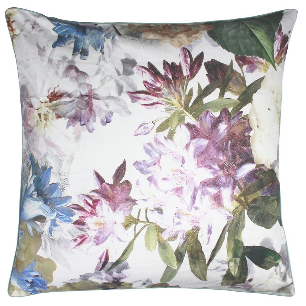 Linen House Lena Botanical Print 100% Cotton Continental Pillow Case, Multi