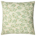Paoletti Hawley Botanical Print Cushion Cover, Sage, 45 x 45 Cm