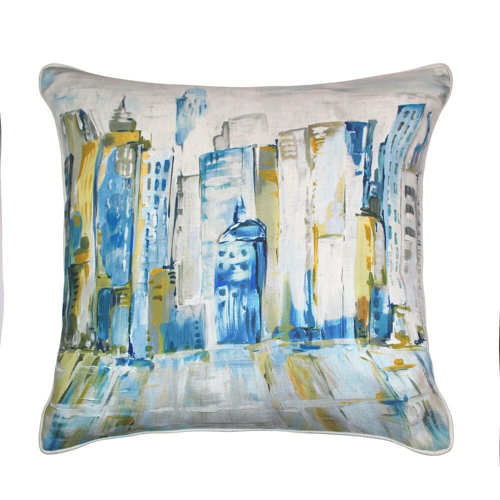Scatter Box Latitude Feather Filled Piped Cushion