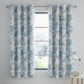 Catherine Lansfield Inga Leaf Lined Eyelet Curtains