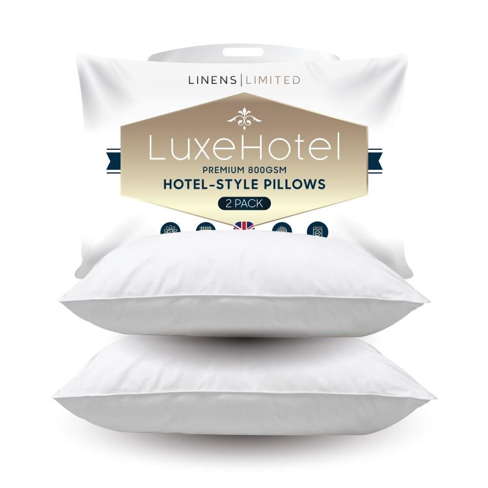 Linens Limited LuxeHotel Bounce Back Non-Allergenic Pillows
