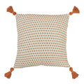 Furn Ezra Stitch Embroidered Tasselled Cushion Cover