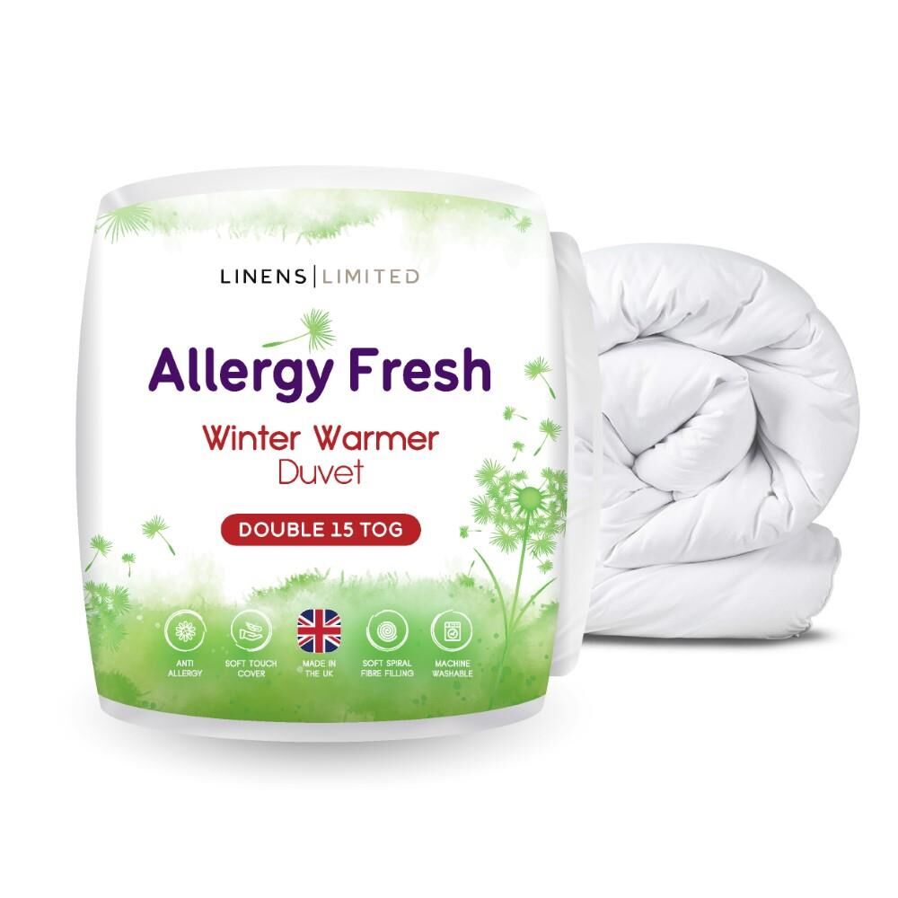 Linens Limited Allergy Fresh Anti Allergy Hollowfibre Duvet