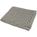 Paoletti Keyhole Geometric Woven 100% Cotton Throw, Multi, 150 x 200 Cm