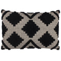 Furn Lamar Tufted Geometric Cotton Rich Cushion Cover