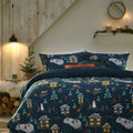 Furn Christmas Winter Pine Print Duvet Cover Set