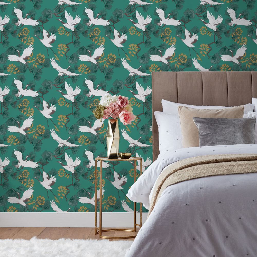 Furn Demoiselle Botanical Printed Wallpaper