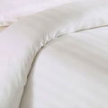 Linens Limited Blenheim Satin Stripe 100% Cotton 200 Thread Count Duvet Cover & Pillow Case Set