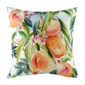 Evans Lichfield Fruit Peaches Watercolour Print Cushion Cover, Multi, 43 x 43 Cm