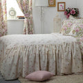 Belledorm Rose Boutique Country Dreams Floral Quilted Fitted Bedspread, Multi, Single